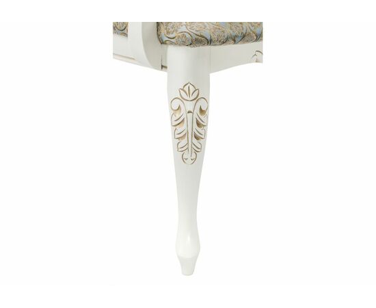 Кресло Adriano 2 молочный с патиной, изображение 10 | Интернет магазин мебели и декора LifeDekor