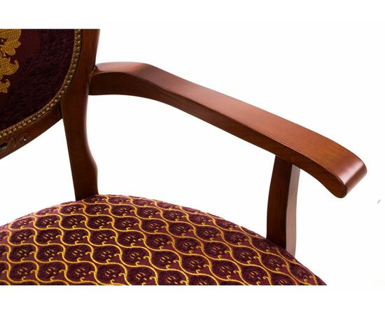 Стул деревянный Adriano 2 вишня с патиной, изображение 7 | Интернет магазин мебели и декора LifeDekor