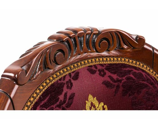 Стул деревянный Adriano 2 вишня с патиной, изображение 9 | Интернет магазин мебели и декора LifeDekor