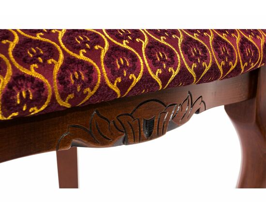 Стул деревянный Adriano 2 вишня с патиной, изображение 11 | Интернет магазин мебели и декора LifeDekor