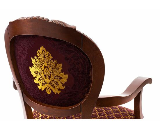 Стул деревянный Adriano 2 вишня с патиной, изображение 13 | Интернет магазин мебели и декора LifeDekor