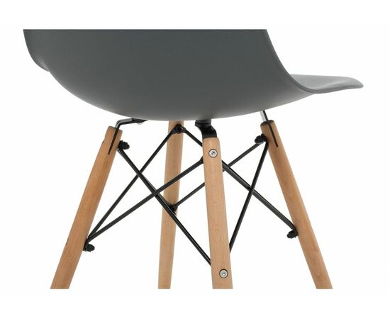 Стул деревянный Eames PC-015 grey, изображение 5 | Интернет магазин мебели и декора LifeDekor