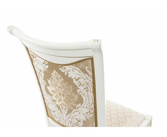 Стул деревянный Mariano молочный с патиной, изображение 9 | Интернет магазин мебели и декора LifeDekor