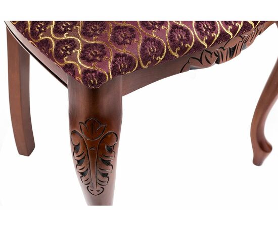 Стул деревянный Adriano 2 вишня с патиной, изображение 13 | Интернет магазин мебели и декора LifeDekor