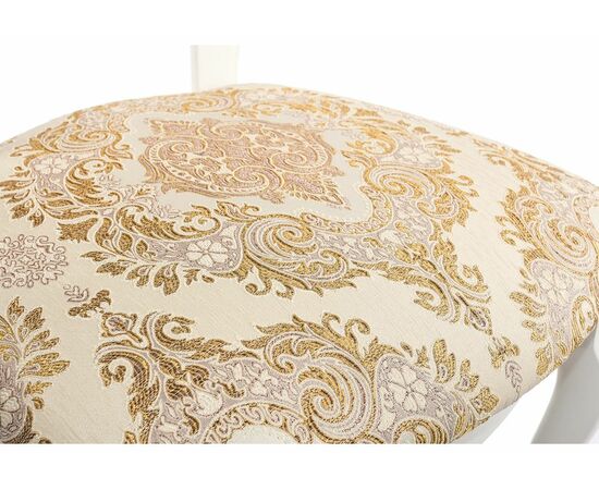 Стул деревянный Adriano молочный с патиной, изображение 9 | Интернет магазин мебели и декора LifeDekor