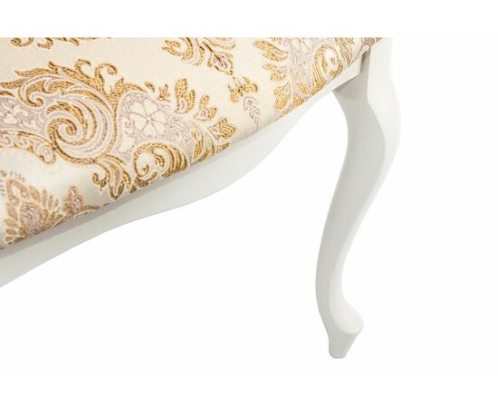 Стул деревянный Adriano молочный с патиной, изображение 10 | Интернет магазин мебели и декора LifeDekor