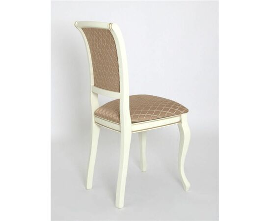 Стул Дионис (эмаль тон 11 + золот. патина/ткань Palermo), изображение 3 | Интернет магазин мебели и декора LifeDekor