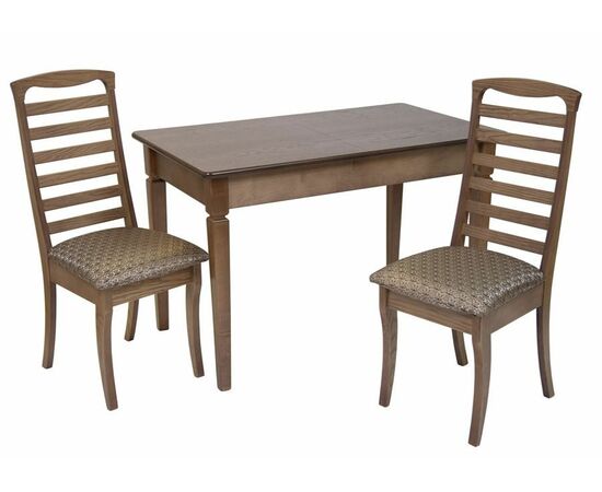 Стол "Вега" (цвет Какао/шпон), изображение 5 | Интернет магазин мебели и декора LifeDekor