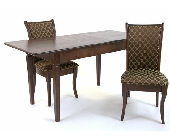 Стол "Вега" (цвет Шоколад / шпон), изображение 3 | Интернет магазин мебели и декора LifeDekor