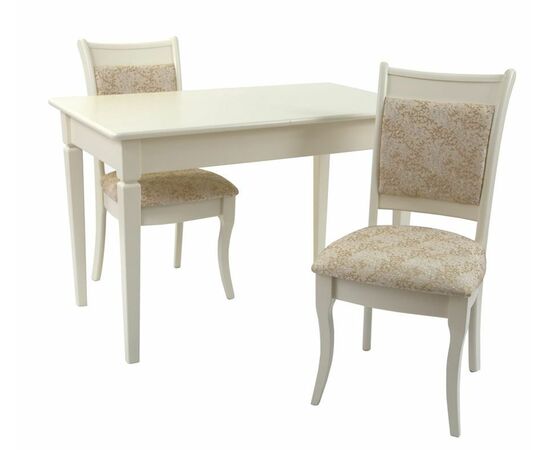 Стол "Вега" (цвет Бежевый / шпон), изображение 2 | Интернет магазин мебели и декора LifeDekor