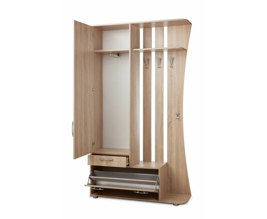 Прихожая "Классик" (Дуб санома), изображение 2 | Интернет магазин мебели и декора LifeDekor