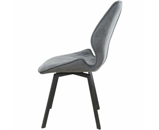 Обеденная группа (Стол Сидней и 4 стула Амаретто), серый, изображение 7 | Интернет магазин мебели и декора LifeDekor