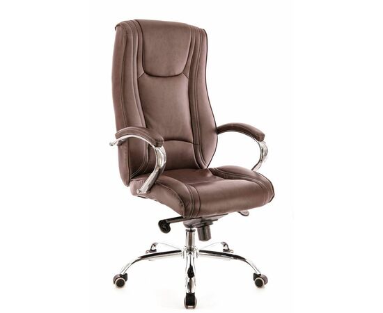 Кресло руководителя Everprof King M Кожаное Коричневый | Интернет магазин мебели и декора LifeDekor