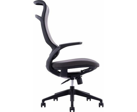 Кресло руководителя Everprof Spirit Сетка Черный, изображение 3 | Интернет магазин мебели и декора LifeDekor