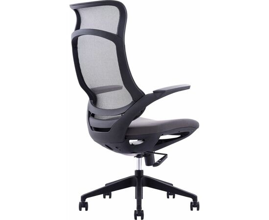 Кресло руководителя Everprof Spirit Сетка Черный, изображение 4 | Интернет магазин мебели и декора LifeDekor