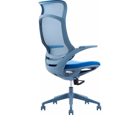 Кресло руководителя Everprof Spirit Сетка Синий, изображение 4 | Интернет магазин мебели и декора LifeDekor