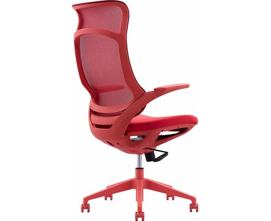 Кресло руководителя Everprof Spirit Сетка Красный, изображение 4 | Интернет магазин мебели и декора LifeDekor