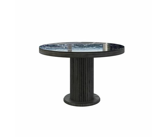 Стол Denver 110, круглый глянец, изображение 2 | Интернет магазин мебели и декора LifeDekor