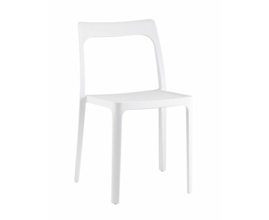 Стул обеденный Marty пластиковый белый | Интернет магазин мебели и декора LifeDekor