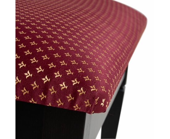 Банкетка Ретро М с ящиком венге, ткань коронка, изображение 4 | Интернет магазин мебели и декора LifeDekor