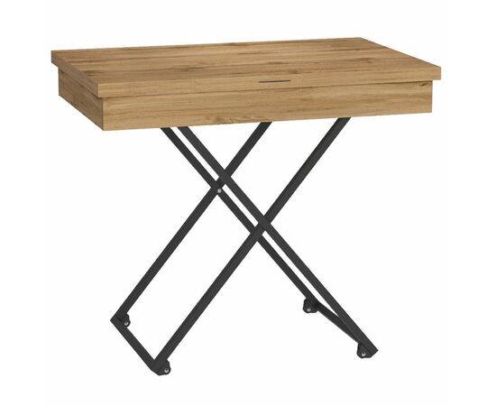 Стол универсальный трансформируемый АНДРЭ Loft ЛДСП дуб вотан/дуб вотан | Интернет магазин мебели и декора LifeDekor