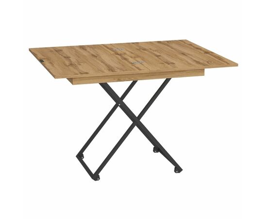 Стол универсальный трансформируемый АНДРЭ Loft ЛДСП дуб вотан/дуб вотан, изображение 3 | Интернет магазин мебели и декора LifeDekor