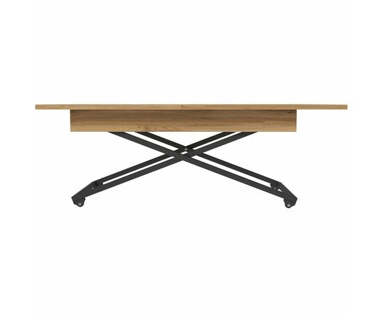 Стол универсальный трансформируемый АНДРЭ Loft ЛДСП дуб вотан/дуб вотан, изображение 6 | Интернет магазин мебели и декора LifeDekor