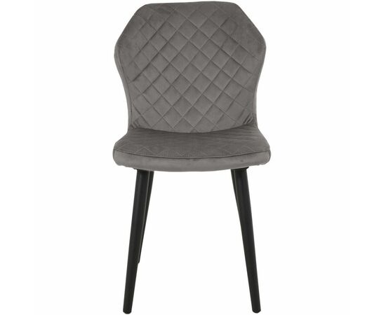 Стул «Вилла», велюр Бренди мансун, каркас черный, изображение 4 | Интернет магазин мебели и декора LifeDekor