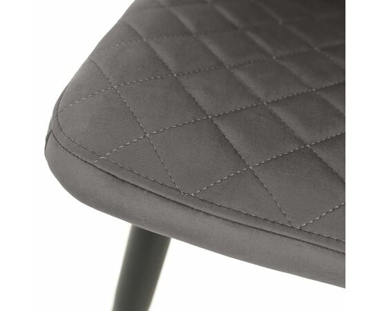 Стул «Вилла», велюр Бренди мансун, каркас черный, изображение 7 | Интернет магазин мебели и декора LifeDekor