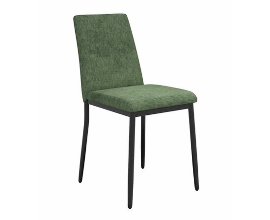 Стул DikLine 270 SB1 зеленый, ножки черные | Интернет магазин мебели и декора LifeDekor