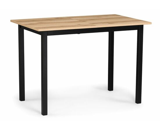 Стол деревянный Аркон 110(130)х68х75 делано / черный | Интернет магазин мебели и декора LifeDekor