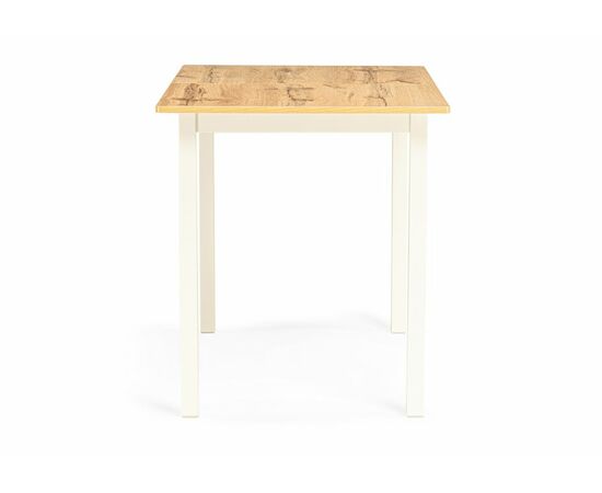 Стол деревянный Аркон 110(130)х68х75 дуб вотан / белый, изображение 3 | Интернет магазин мебели и декора LifeDekor