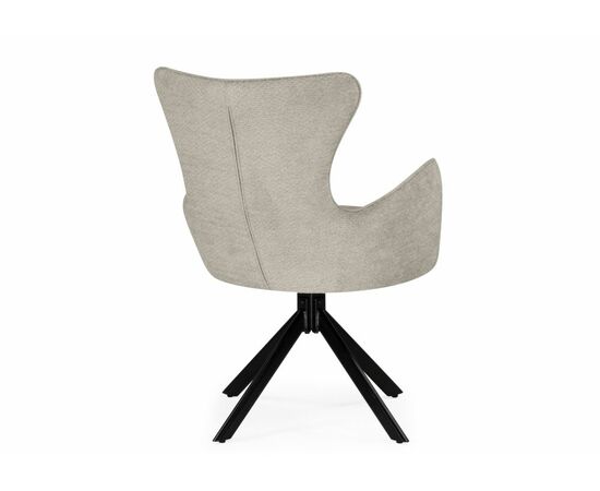 Стул на металлокаркасе Atlanta beige / black, изображение 5 | Интернет магазин мебели и декора LifeDekor