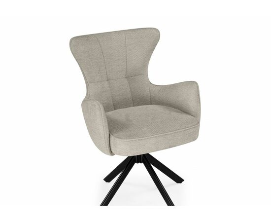 Стул на металлокаркасе Atlanta beige / black, изображение 6 | Интернет магазин мебели и декора LifeDekor