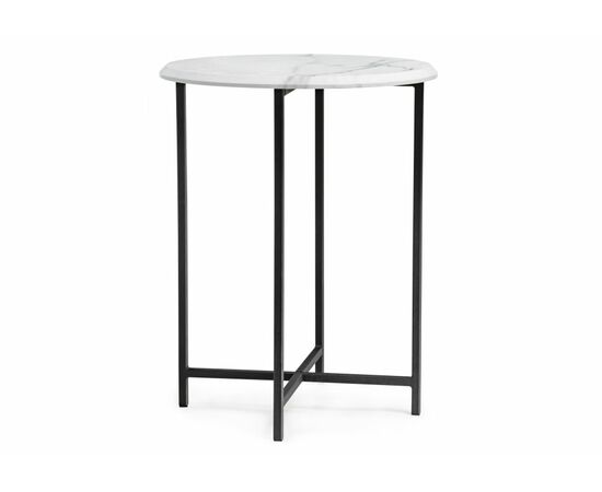 Журнальный стол Грейс мрамор белый / черный, изображение 3 | Интернет магазин мебели и декора LifeDekor