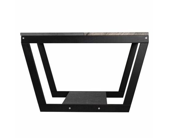 Стол журнальный BeautyStyle 32 дуб крымский состаренный/серый бетон/венге, изображение 2 | Интернет магазин мебели и декора LifeDekor