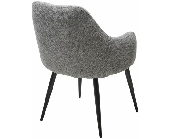 Стул Alen, шенил серый, изображение 4 | Интернет магазин мебели и декора LifeDekor