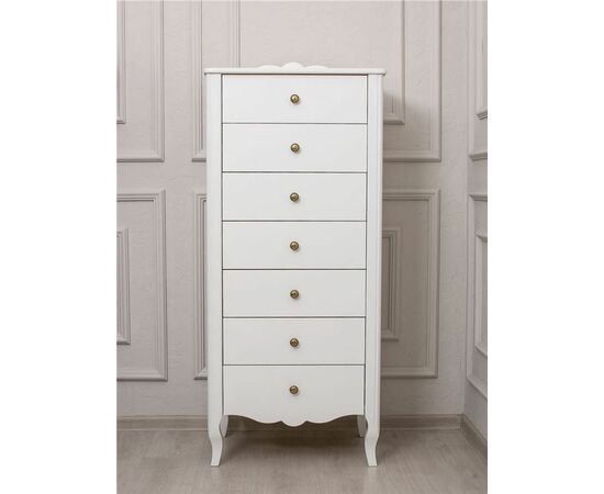 Комод "Версаль" узкий (белый) | Интернет магазин мебели и декора LifeDekor