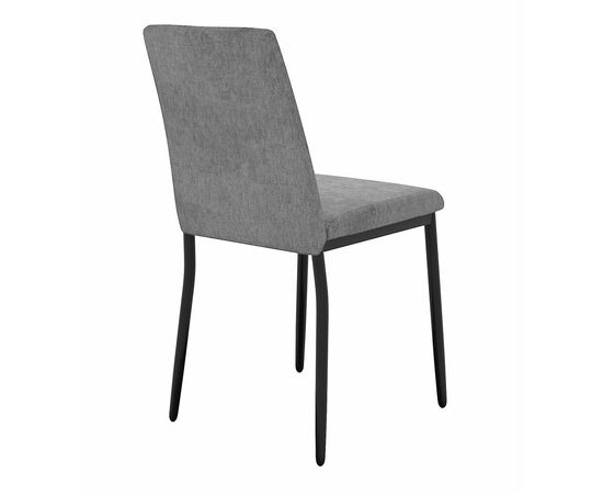 Стул DikLine 270 SB6 св.сер, ножки черные, изображение 4 | Интернет магазин мебели и декора LifeDekor
