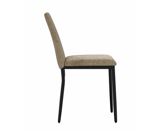 Стул DikLine 270 SB4 бежевый, ножки черные, изображение 3 | Интернет магазин мебели и декора LifeDekor