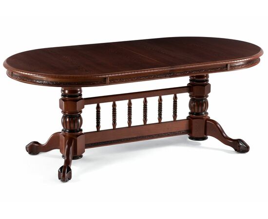 Стол деревянный Кантри орех с коричневой патиной | Интернет магазин мебели и декора LifeDekor