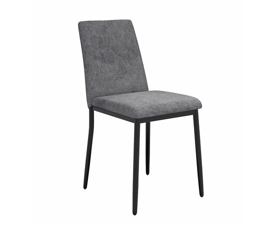Стул DikLine 270 SB6 св.сер, ножки черные | Интернет магазин мебели и декора LifeDekor
