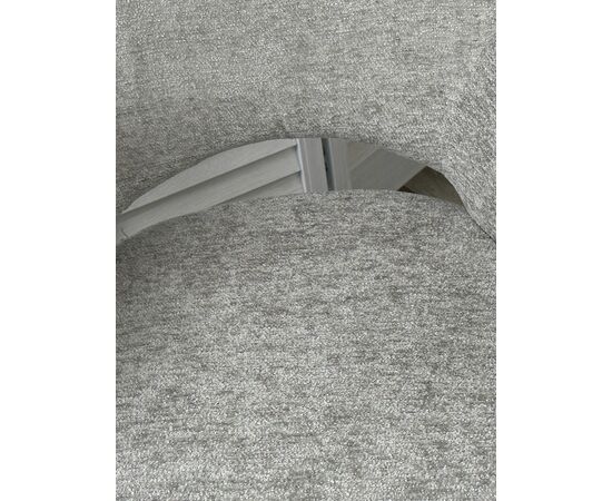 Стул Gandi шенил светло-серый, поворотно-возвратный механизм 180 градусов, изображение 5 | Интернет магазин мебели и декора LifeDekor