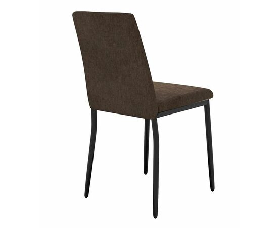 Стул DikLine 270 SB3 шоколад, ножки черные, изображение 4 | Интернет магазин мебели и декора LifeDekor
