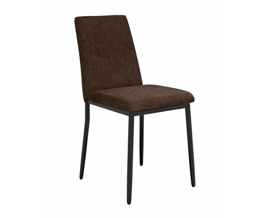 Стул DikLine 270 SB3 шоколад, ножки черные | Интернет магазин мебели и декора LifeDekor