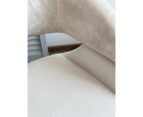 Стул Lotus ткань комби бежевый, поворотно-возвратный механизм 360 градусов, изображение 5 | Интернет магазин мебели и декора LifeDekor