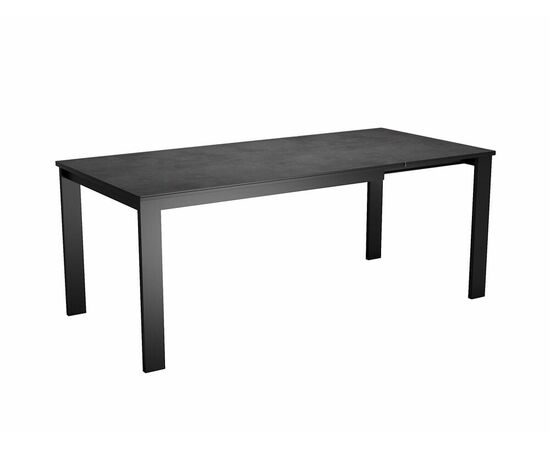 Стол DikLine DKT130 Керамика мрамор Бронза/подстолье черное/опоры черные, изображение 4 | Интернет магазин мебели и декора LifeDekor