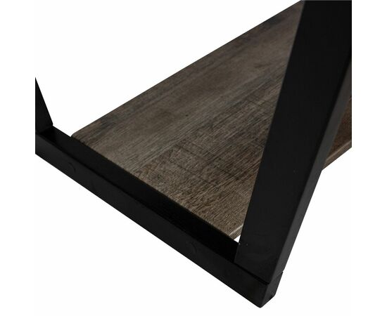 Стол журнальный BeautyStyle 31 дуб крымский состаренный/венге/стекло черное, изображение 9 | Интернет магазин мебели и декора LifeDekor