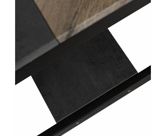 Стол журнальный BeautyStyle 32 дуб крымский состаренный/серый бетон/венге, изображение 4 | Интернет магазин мебели и декора LifeDekor