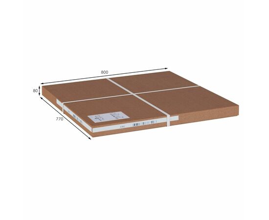 Стол журнальный Дуэт 15 металлик/прозрачное, изображение 7 | Интернет магазин мебели и декора LifeDekor